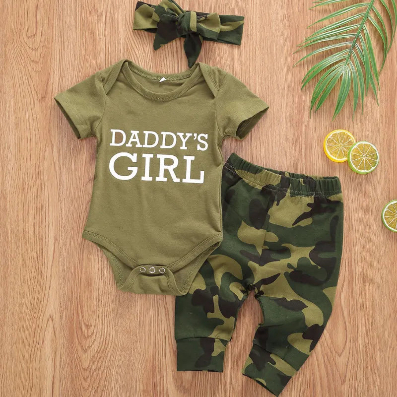 Camouflage baby sales girl clothes
