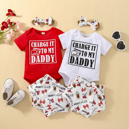 Charge It To My Daddy 3 Pc Set
