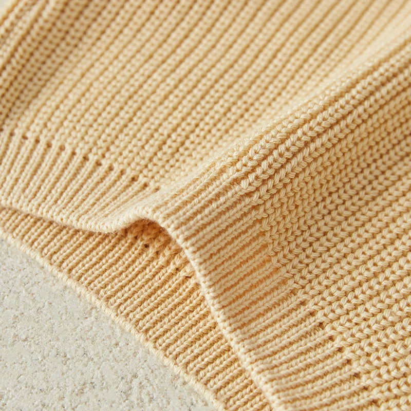 Knitted Long Sleeve Sweater
