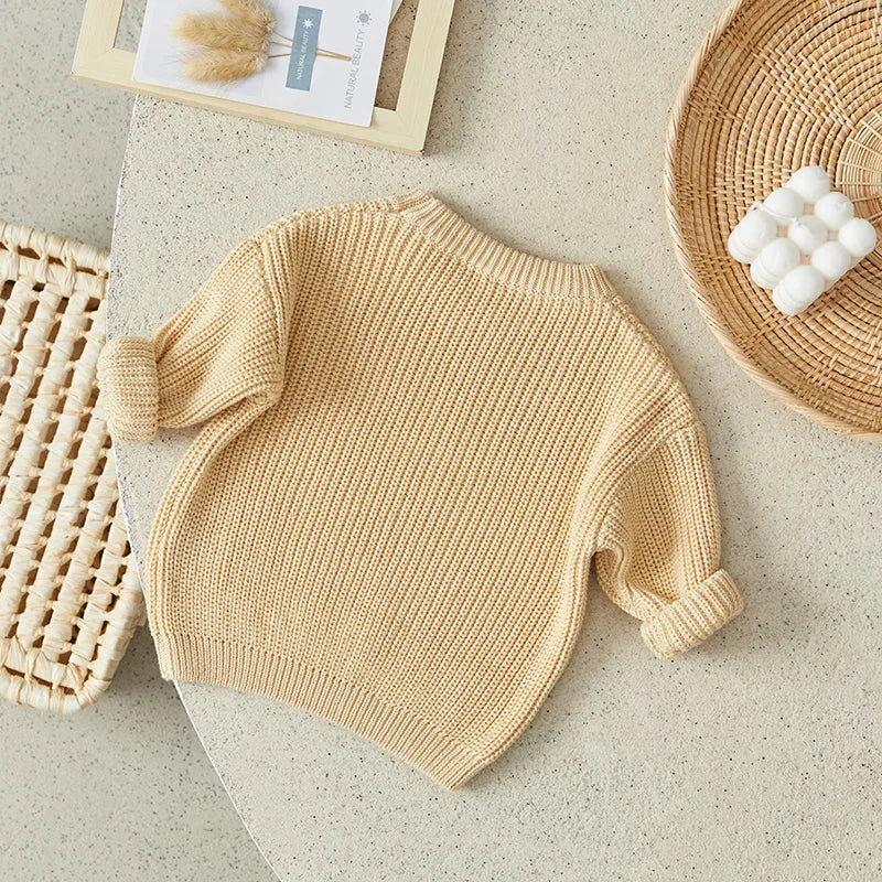 Knitted Long Sleeve Sweater