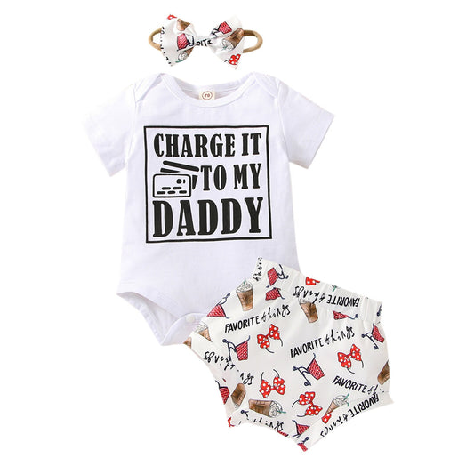 Charge It To My Daddy 3 Pc Set