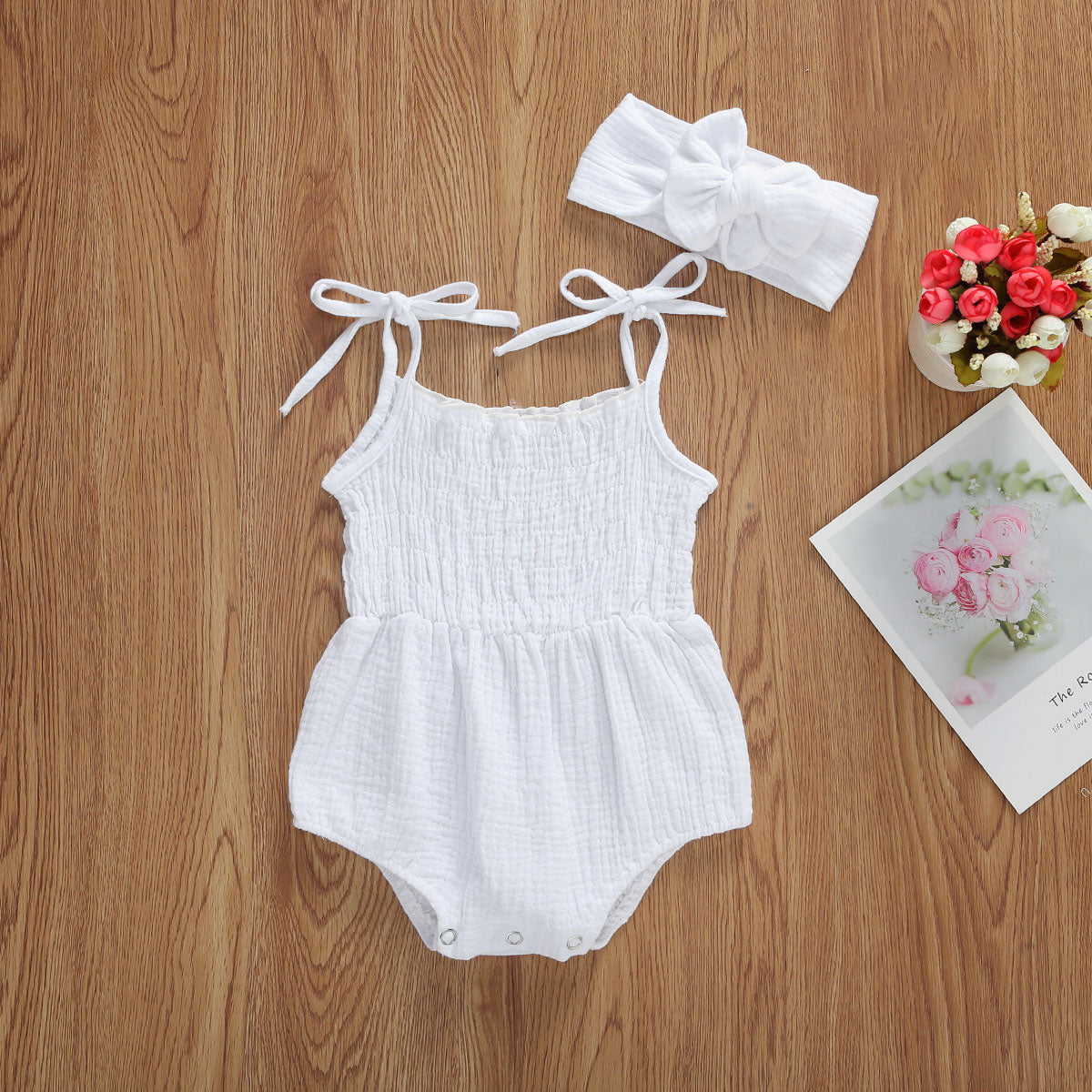 Summer Sleeveless Romper