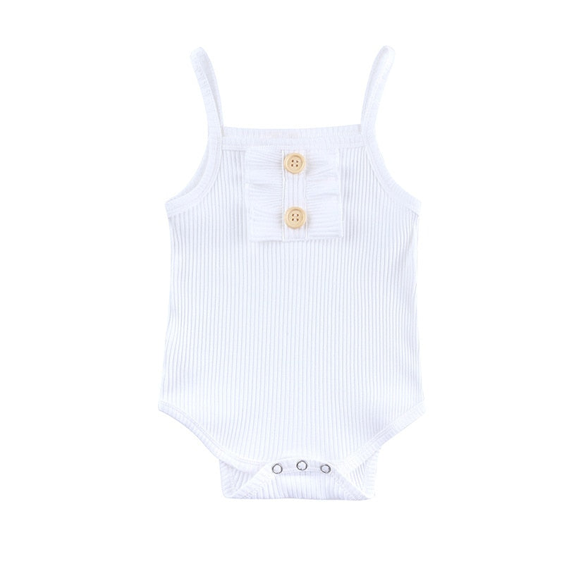 Summer Romper and Bloomer Skirt Set