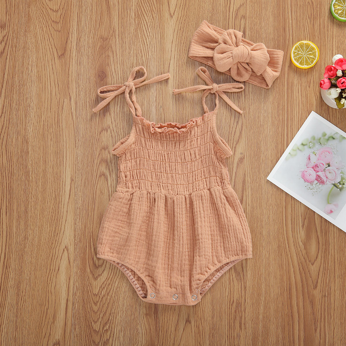Summer Sleeveless Romper
