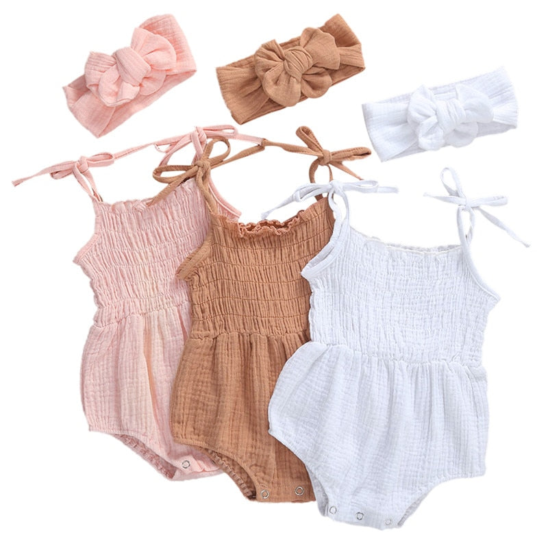 Summer Sleeveless Romper