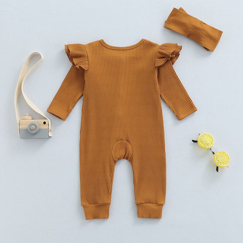 Long Sleeve Zipper Jumpsuit