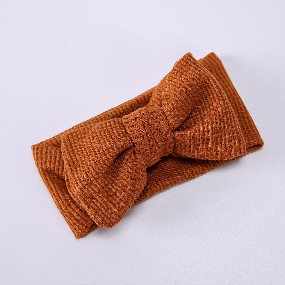Bow Wrap Headband & Baby Hats