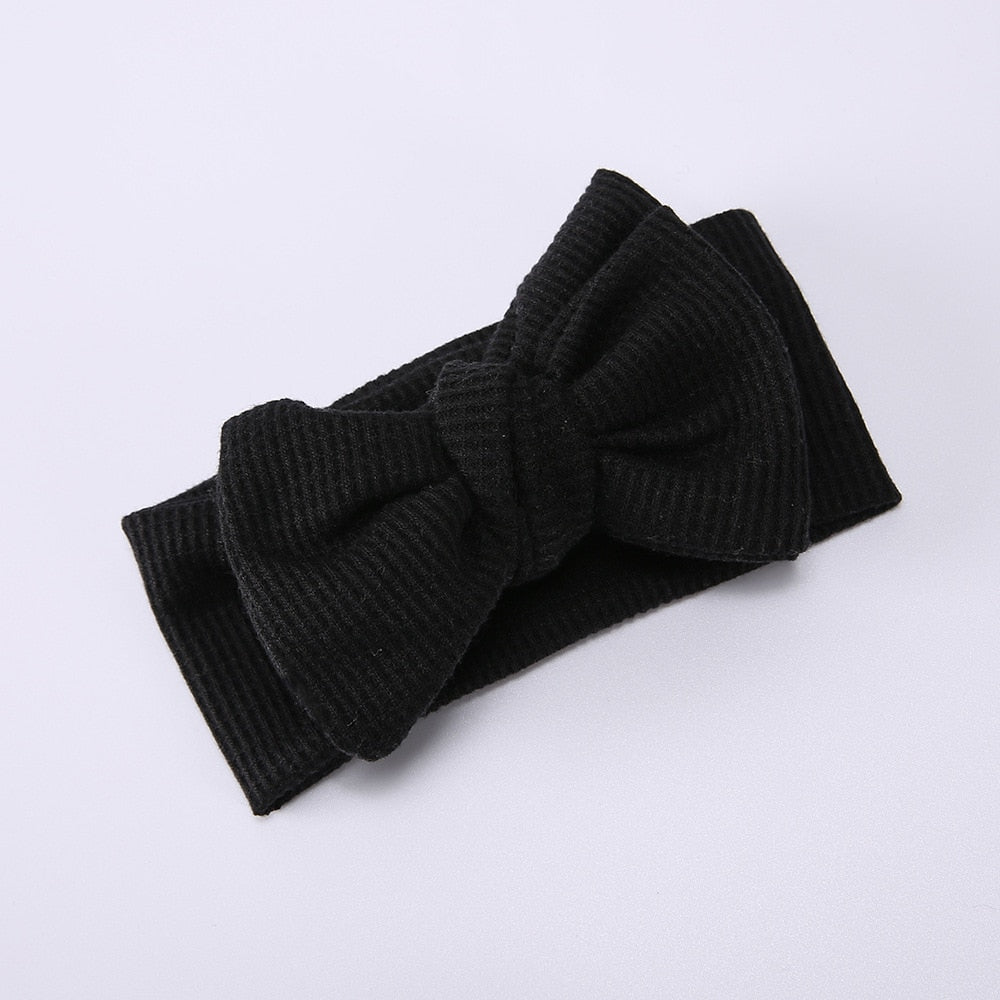Bow Wrap Headband & Baby Hats