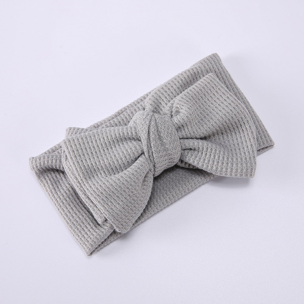 Bow Wrap Headband & Baby Hats