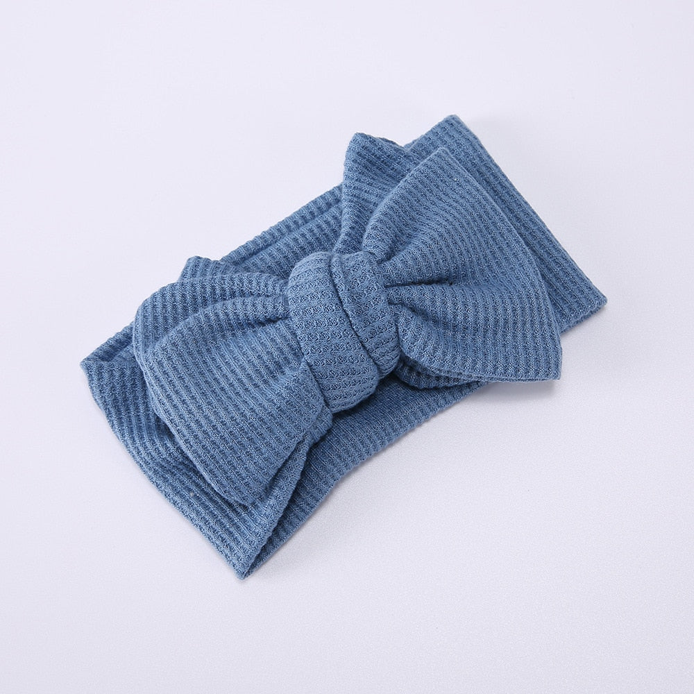 Bow Wrap Headband & Baby Hats
