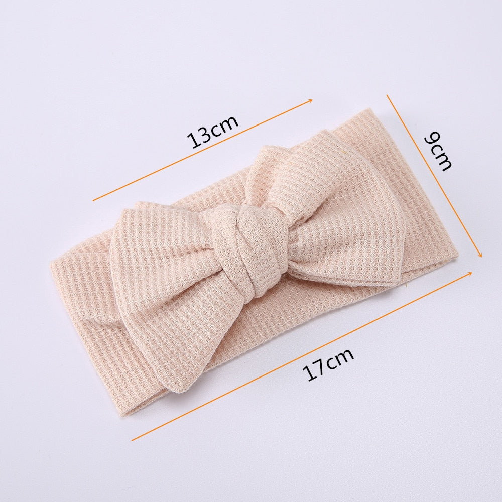 Bow Wrap Headband & Baby Hats