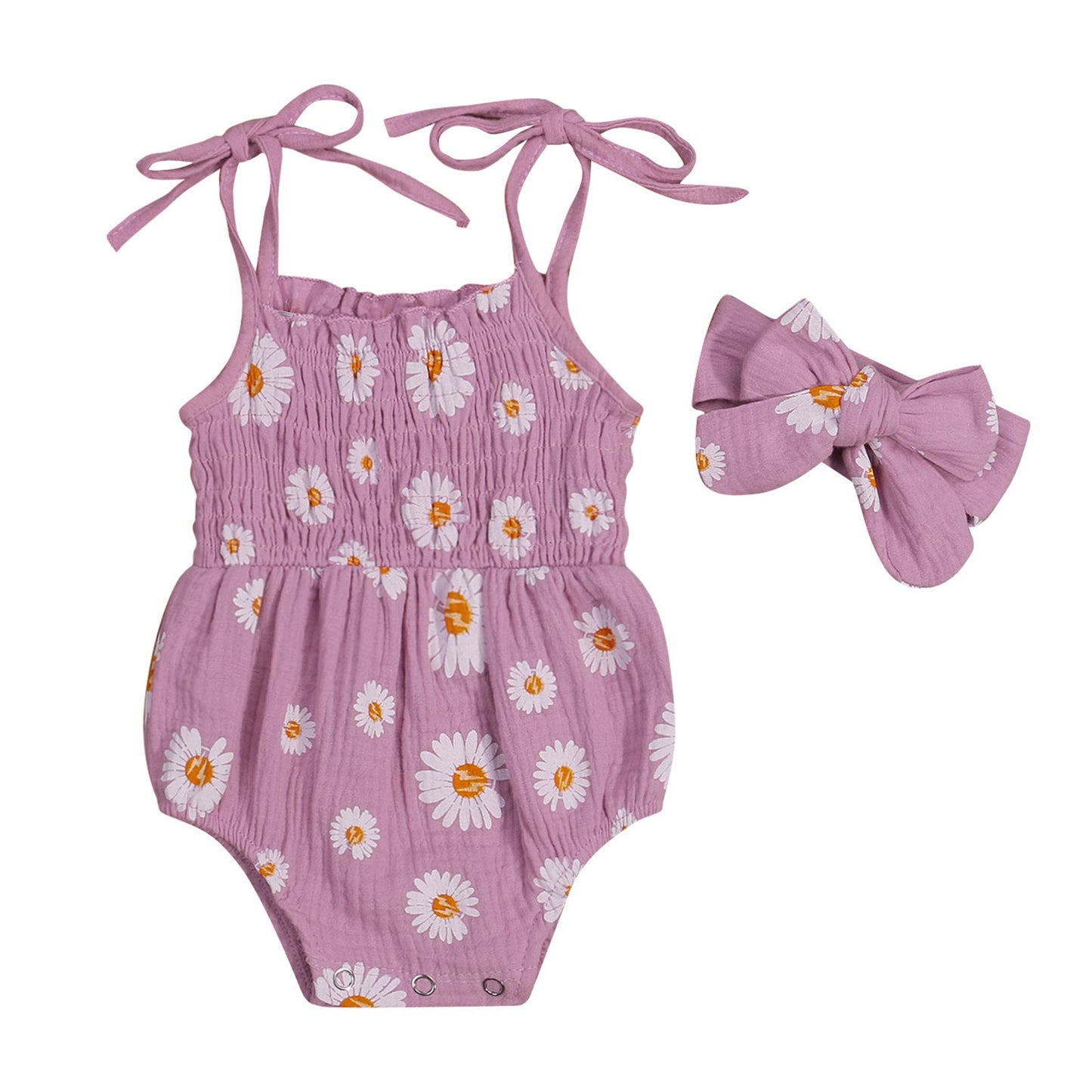 Summer Sleeveless Romper