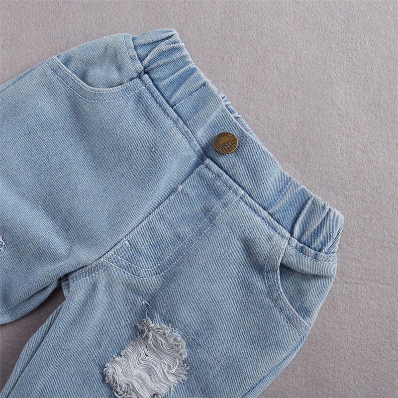 Lacey Denim Set