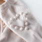 Lovely Heart Knitted Romper