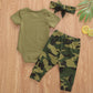 Daddy's Girl Camouflage Set