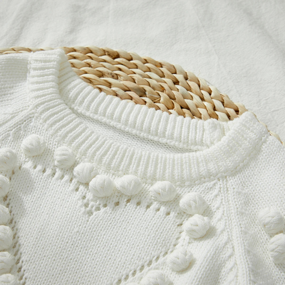 Lovely Heart Knitted Romper