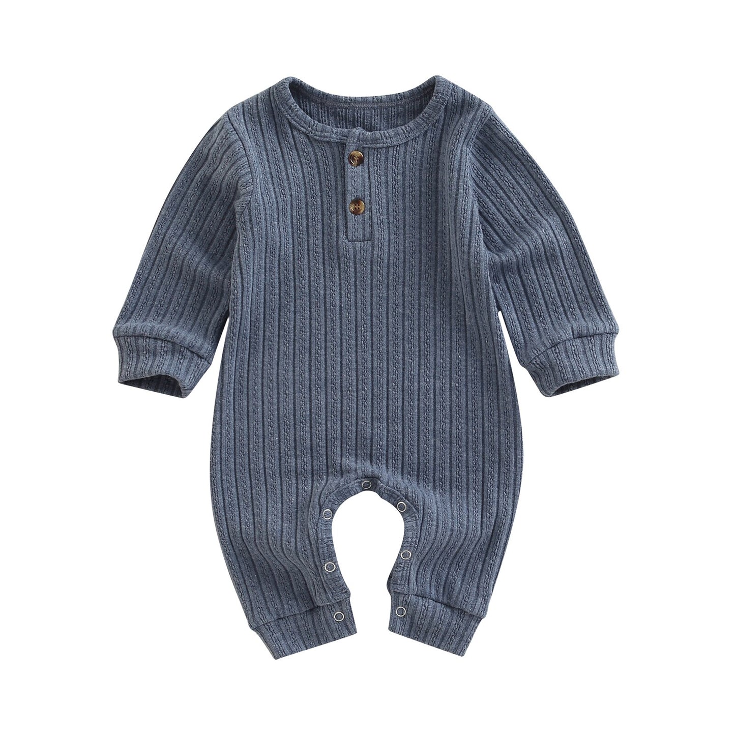 Solid O-Neck Jumpsuit