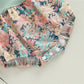 Summer Floral One Shoulder Romper