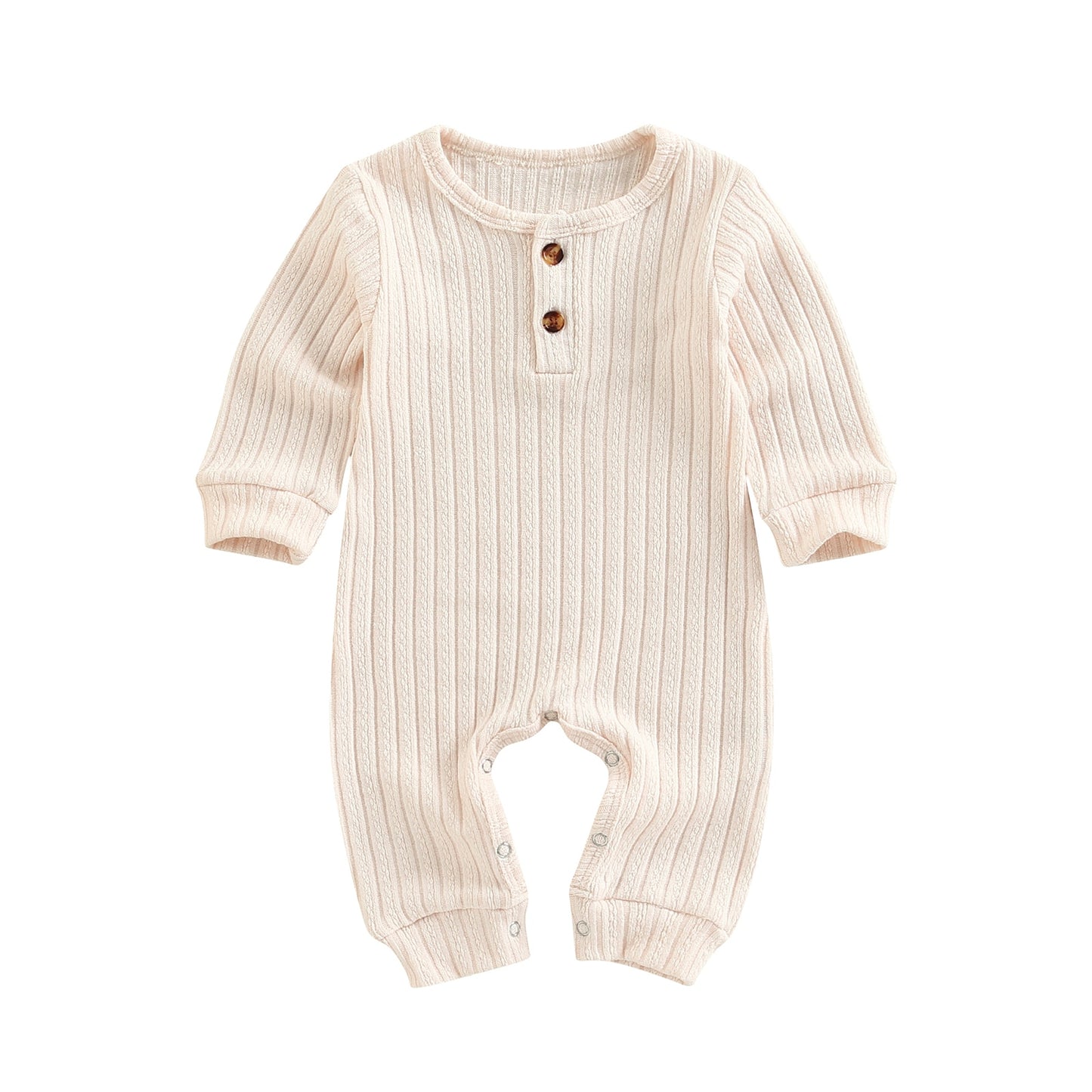 Solid O-Neck Jumpsuit