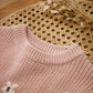 Flower Knit Sweater