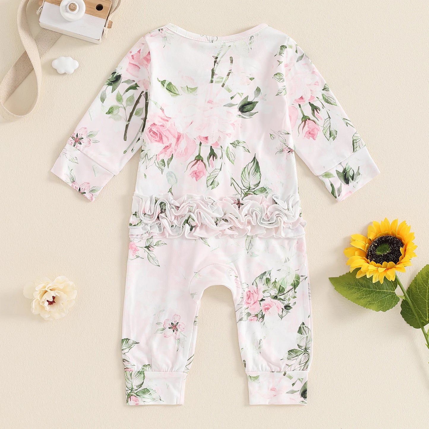 Floral Zip Up