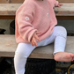 Flower Knit Sweater
