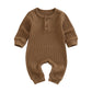 Solid O-Neck Jumpsuit