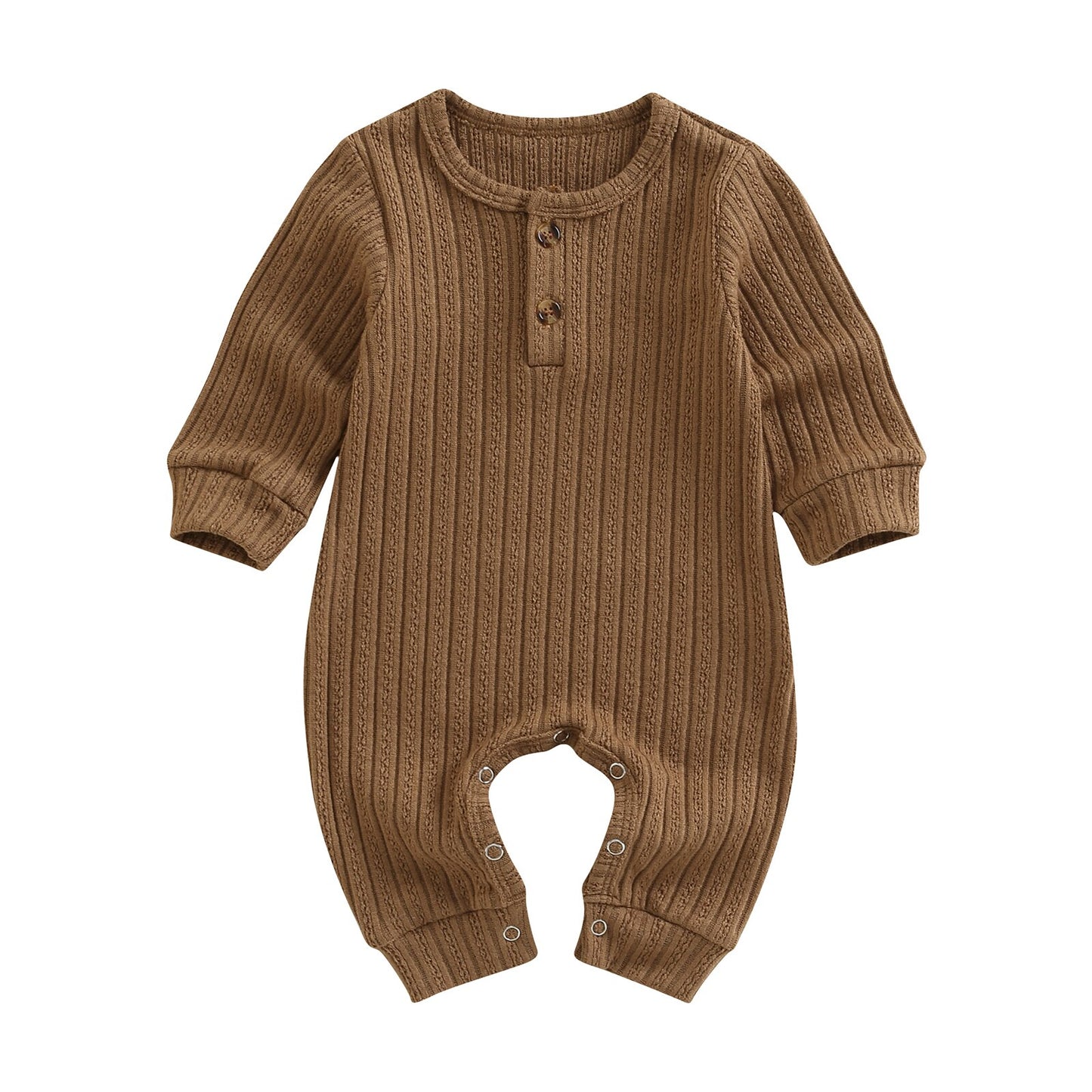 Solid O-Neck Jumpsuit