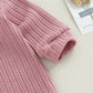Solid O-Neck Jumpsuit