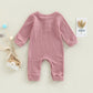Solid O-Neck Jumpsuit
