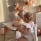 Lace Ruffle Romper and Headband