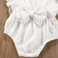 Lace Ruffle Romper and Headband