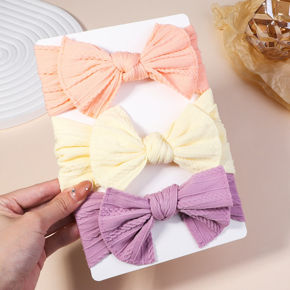 Cable Knit Baby Headbands