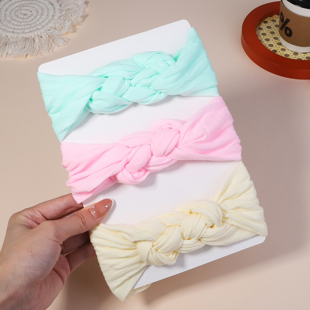 Cable Knit Baby Headbands