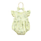 Ruffle Short Sleeve Romper