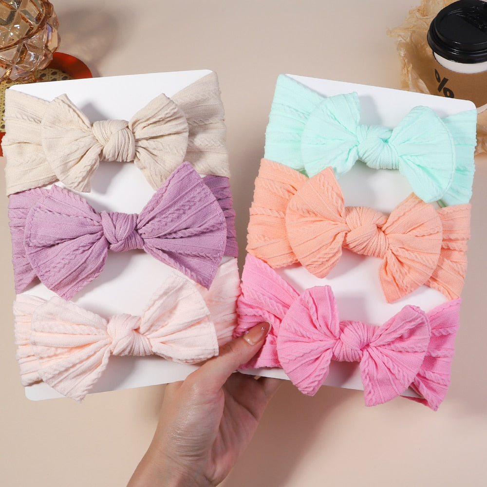Cable Knit Baby Headbands