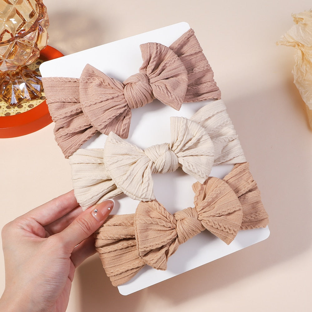 Cable Knit Baby Headbands