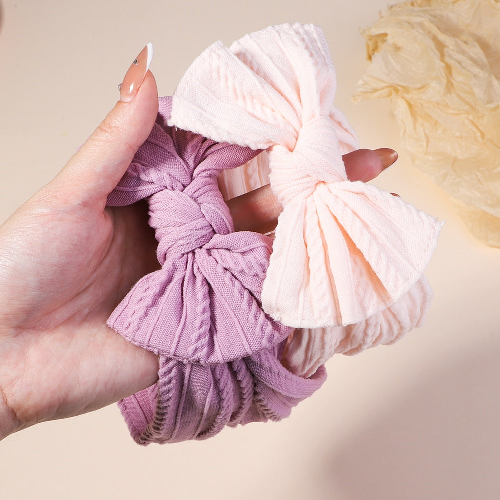 Cable Knit Baby Headbands