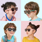 Girls Leopard Print Sunglasses