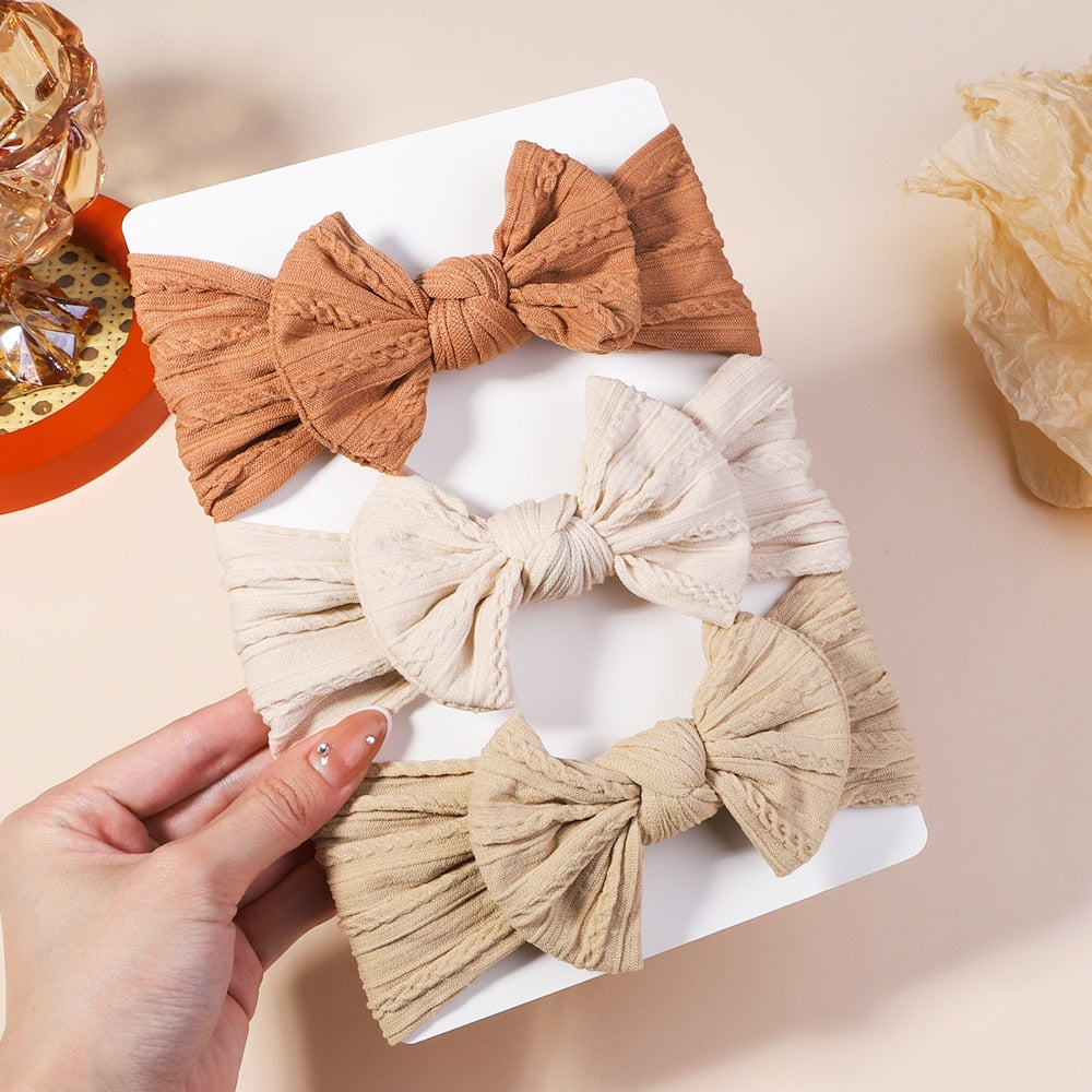 Cable Knit Baby Headbands