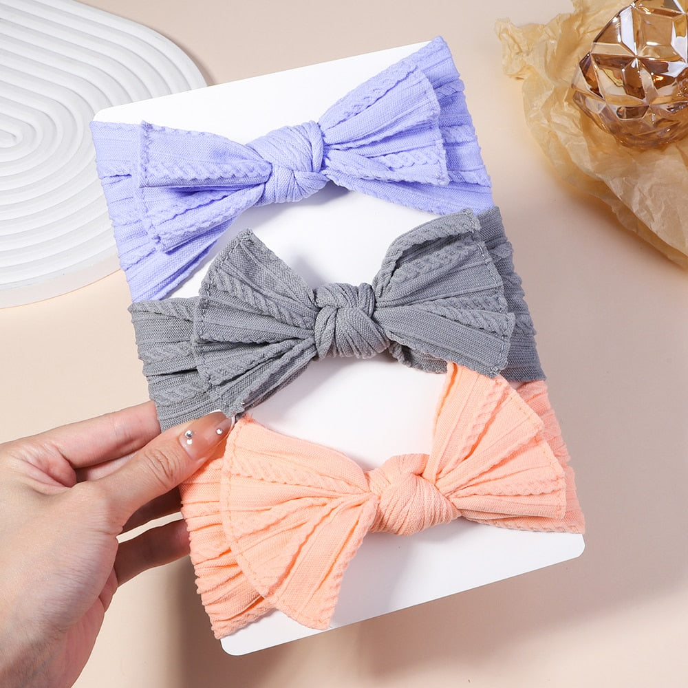 Cable Knit Baby Headbands