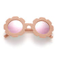 Girls Sunflower Round Sunglasses