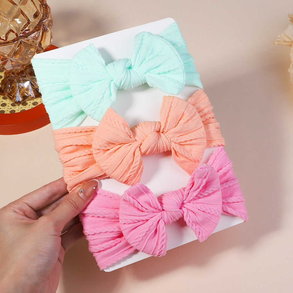 Cable Knit Baby Headbands