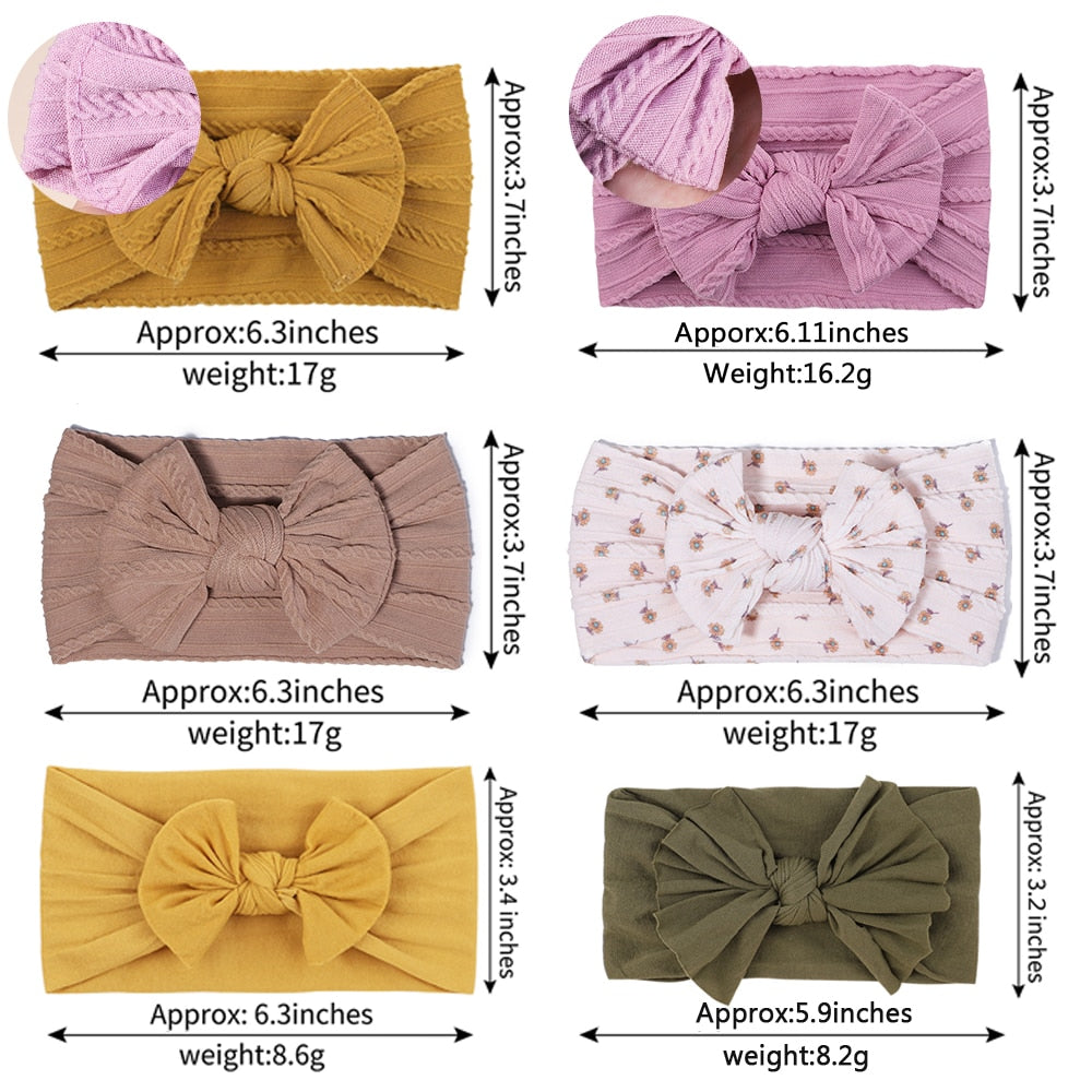Cable Knit Baby Headbands