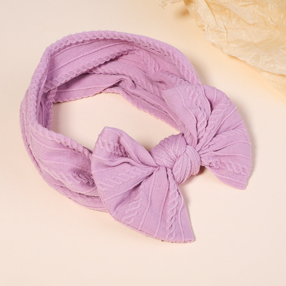 Cable Knit Baby Headbands
