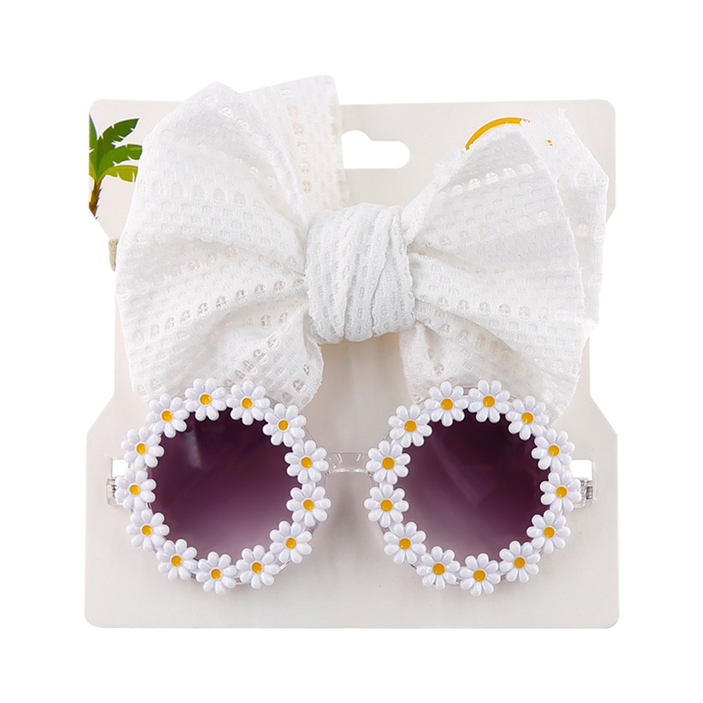 Daisy Sunnies with Headband Set